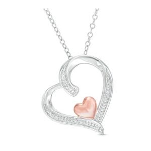 Zales Rose Gold Necklace 